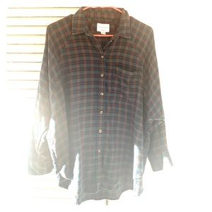 American Eagle Plaid Flannel